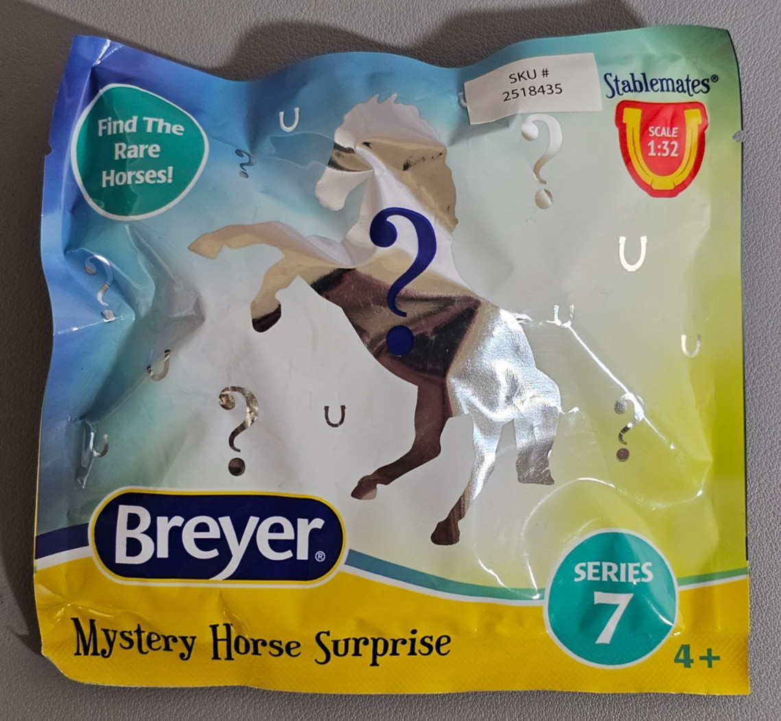 Breyer Mystery Horse Surprise Series 7 Find the Rare Horses 1/32 Scale UNOPENED