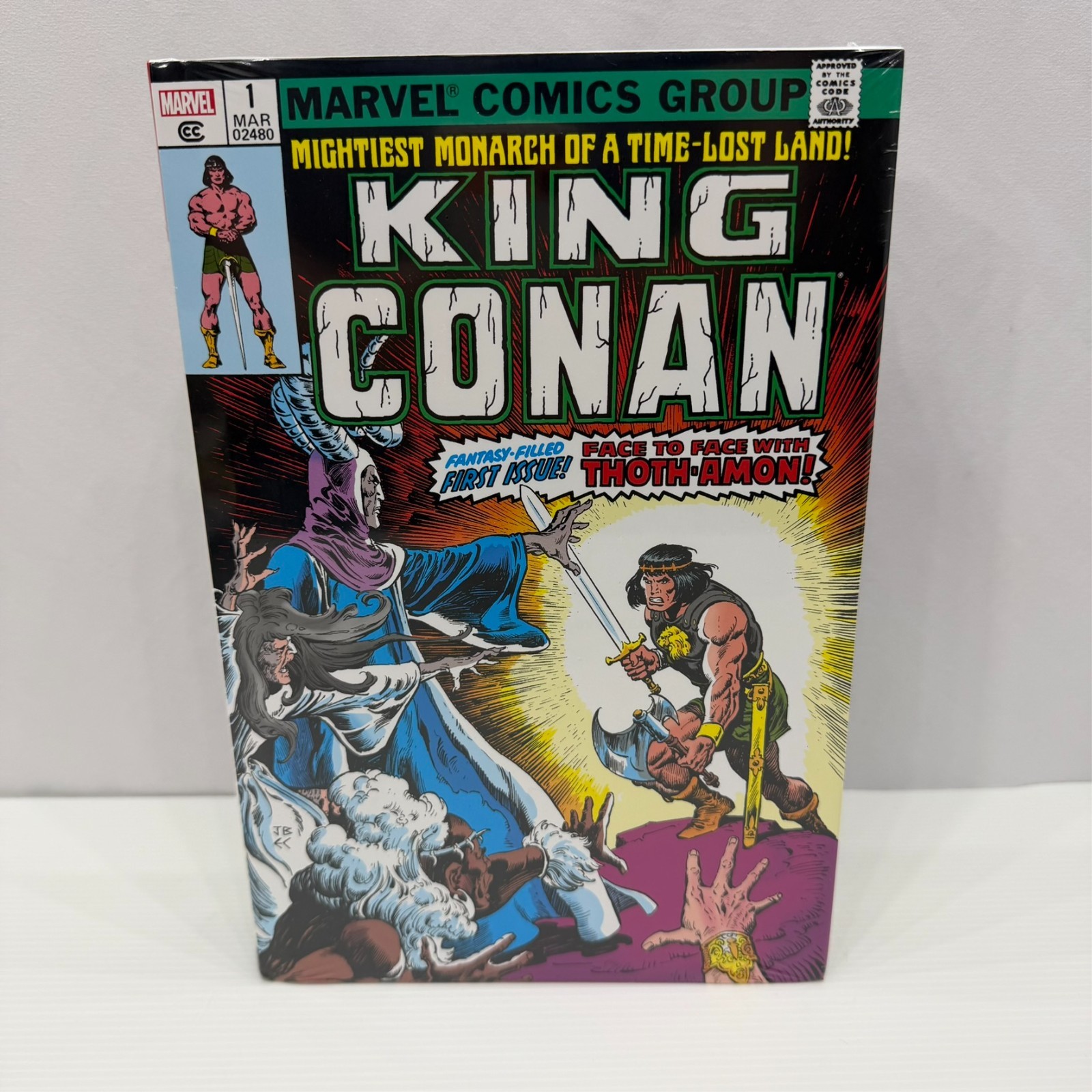 Marvel CONAN THE KING: The Original Marvel Years Omnibus DM Cover NEW AND SEALED