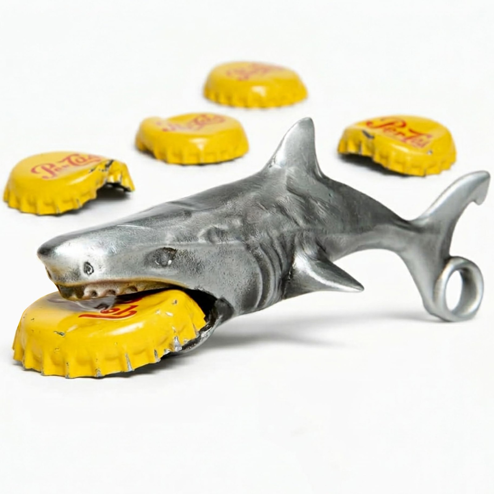 Shark Keychain Bottle Opener Novelty Gift for Men