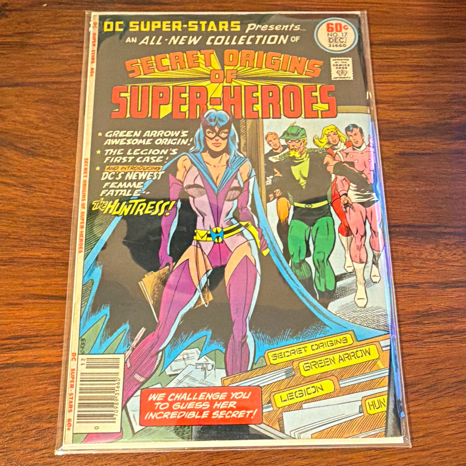 DC Comics Secret Origins of Super-Heroes #17 (1977) 1st App of The Huntress VF+