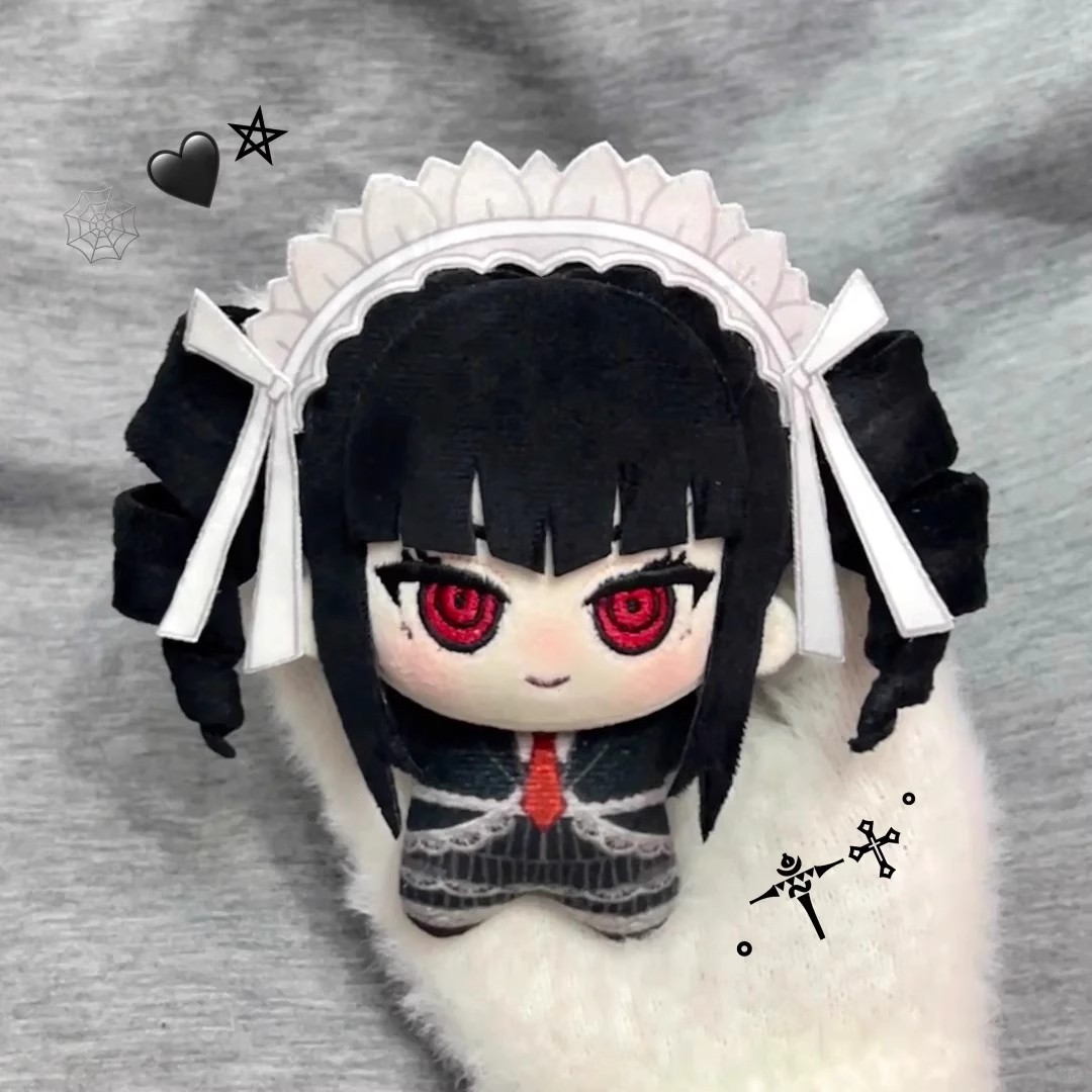 10cm Danganronpa Celestia Ludenberg Plush Doll Pendant Stuffed Toy In Stock