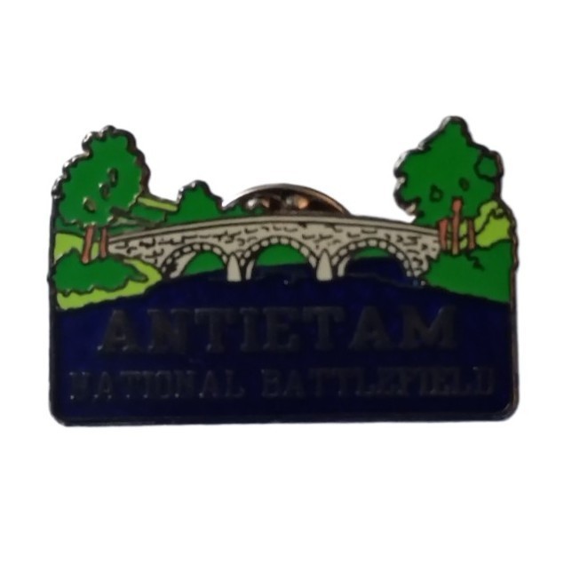 Antietam National Battlefield Burnside Bridge Scenic Travel Souvenir Pin