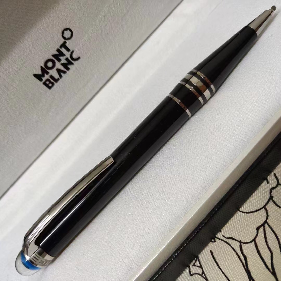 Montblanc Starwalker Midnight Black Resin Ballpoint Pen 105657