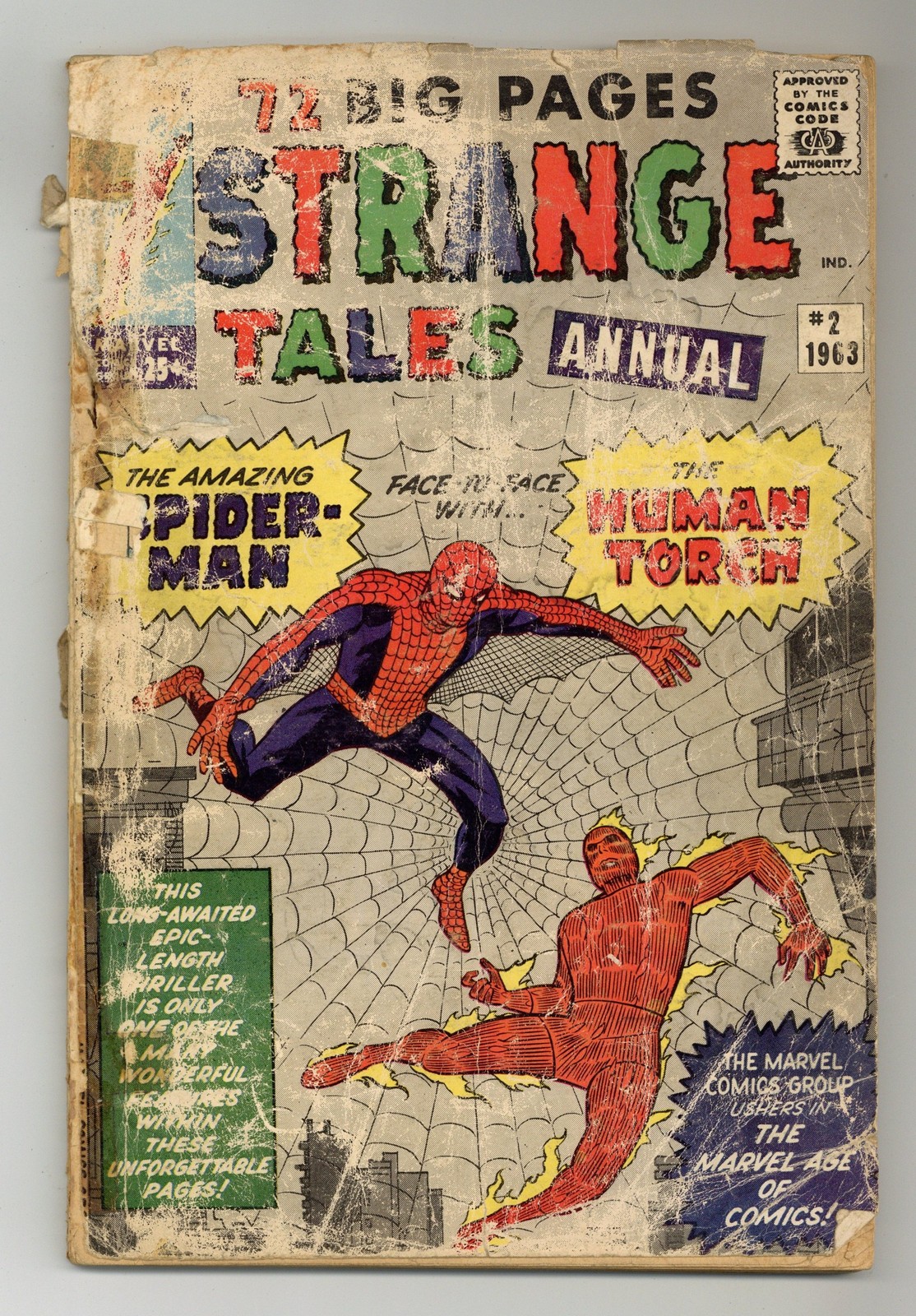 Strange Tales Annual #2 PR 0.5 1963
