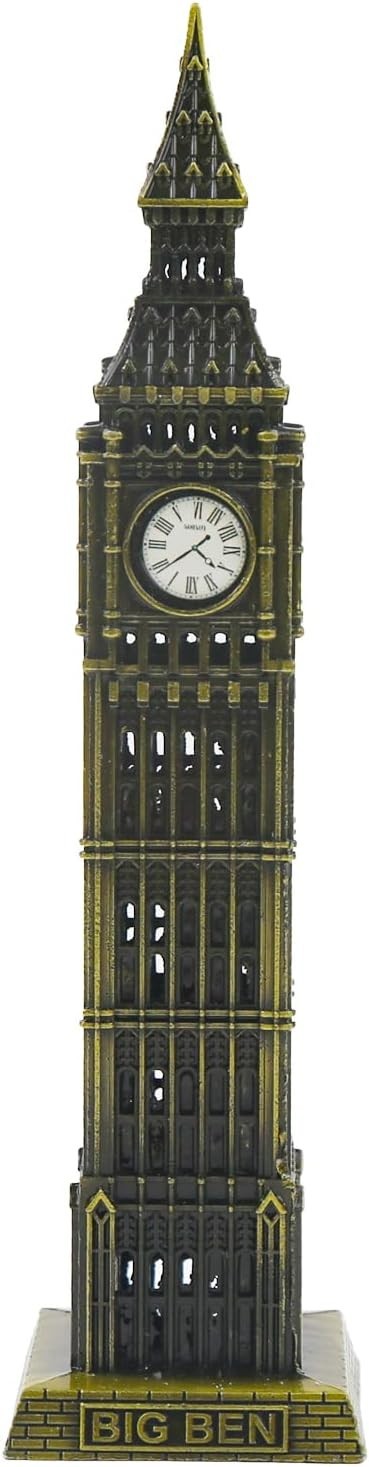 DOITOOL Big Ben Statue 7 Inch Big Ben Clock London Souvenirs Building Model C...