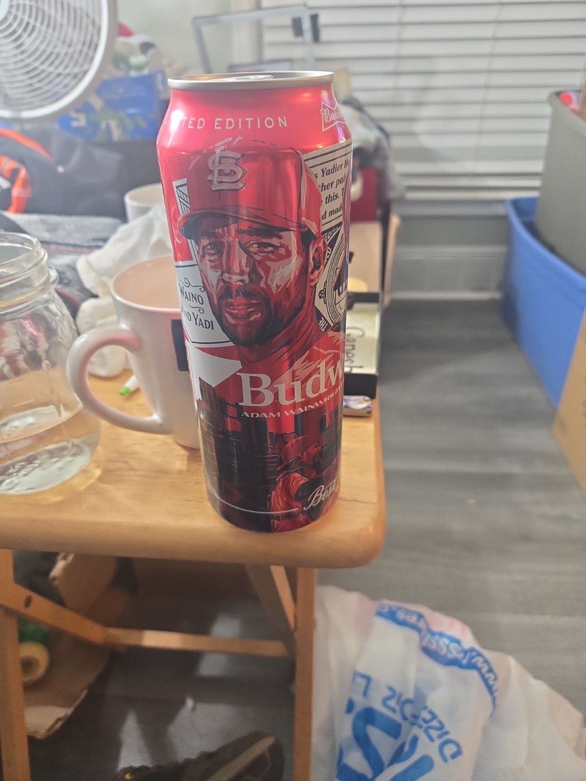 Limited Budweiser  Can Waino And Yadi