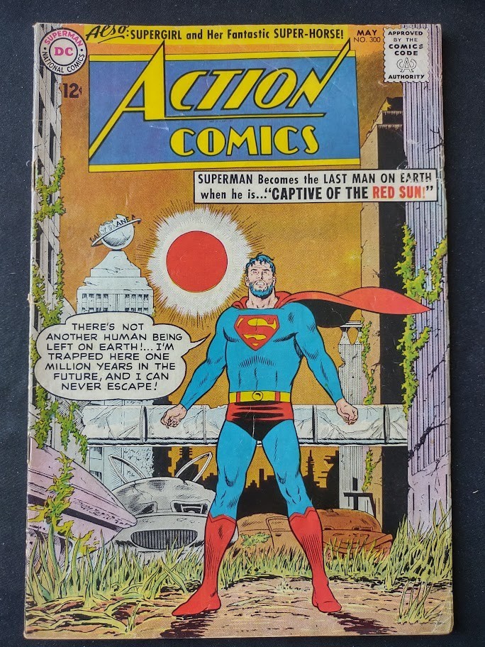 Action Comics #300 (DC Comics May 1963) Superman Under the Red Sun