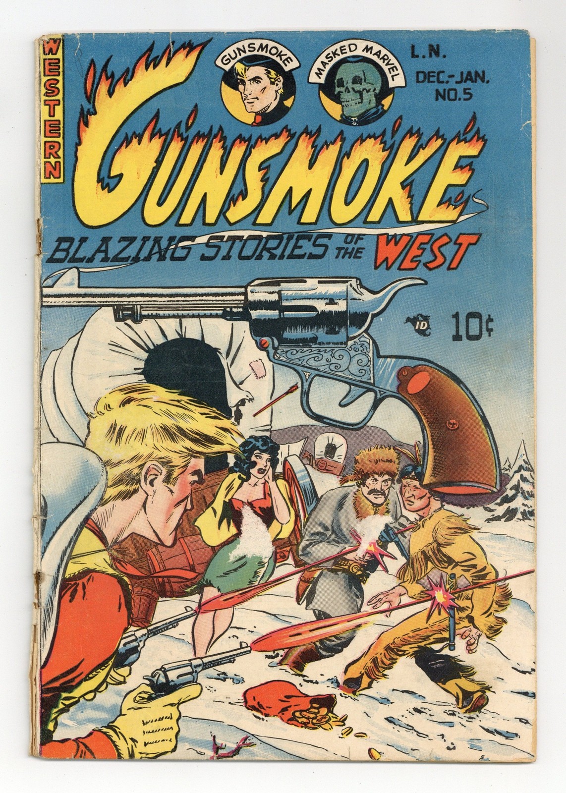 Gunsmoke #5 PR 0.5 1949