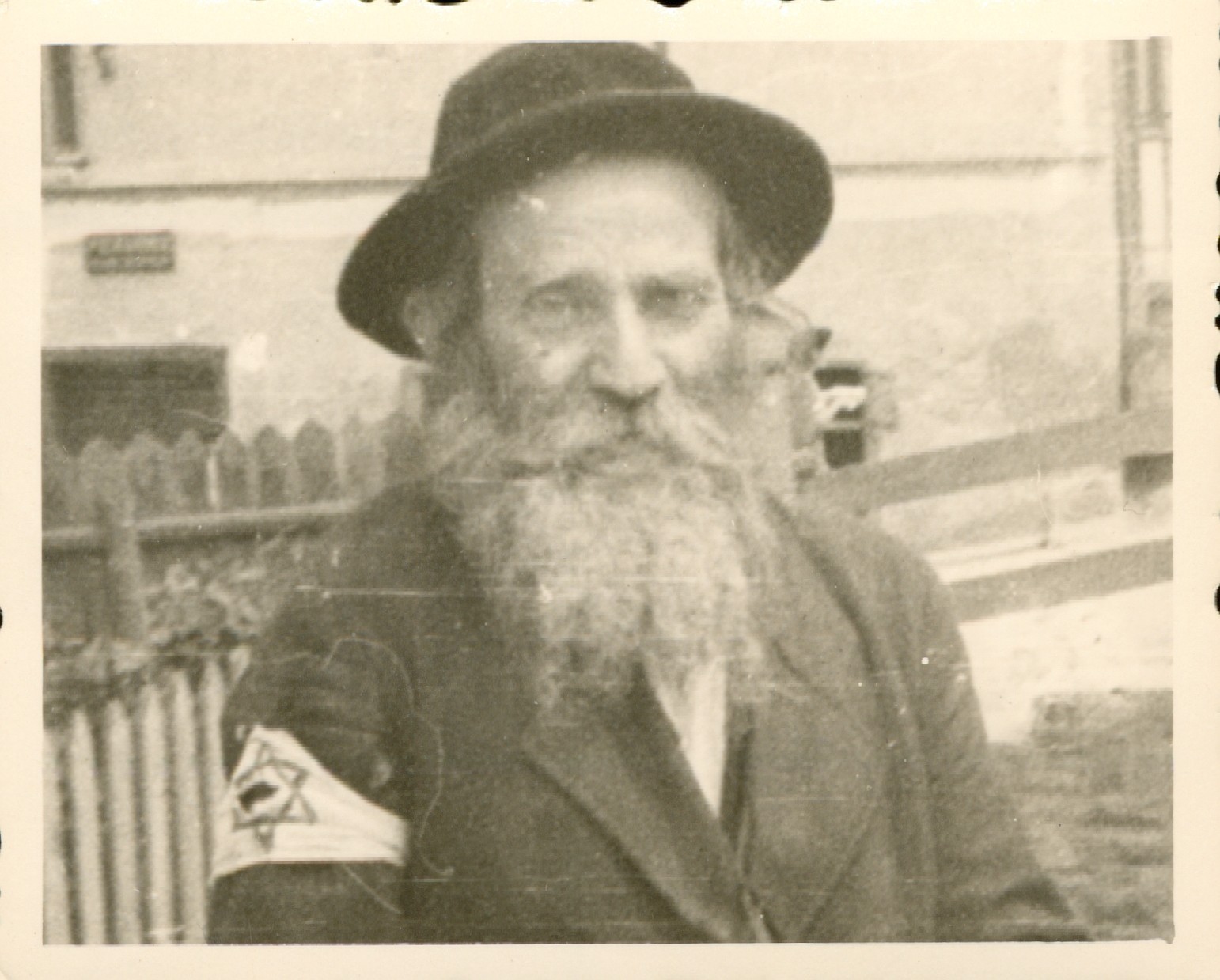 Jews Photo Original WW2 Poland 1941 Ghetto Warsaw Judaica Rare Armband WWII