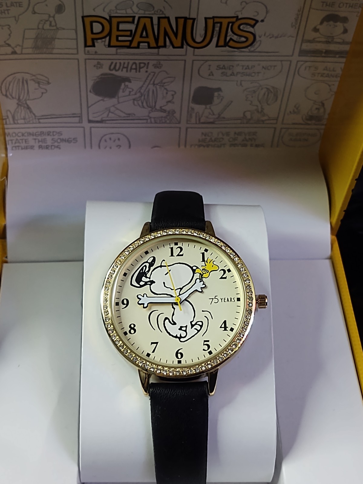 Women's Snoopy 75th Anniversary Special Limited Edition Watch NEW IN BOX 