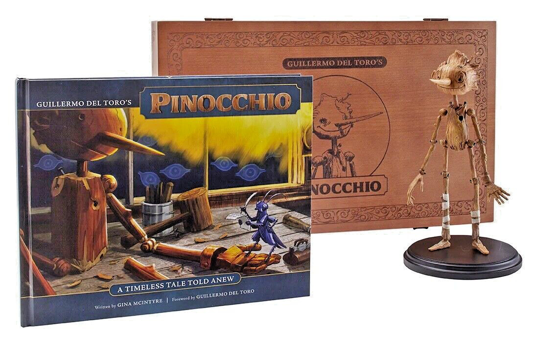 Guillermo del Toro PINOCCHIO Maquette & Limited Edition Book 2023 SIGNED LE 550