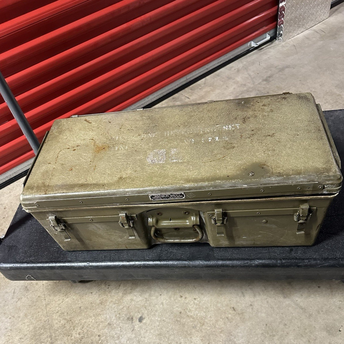 U.S. Army Corps of Engineers Detecting Set, Mine Metal Case/Chest SCR-625 main