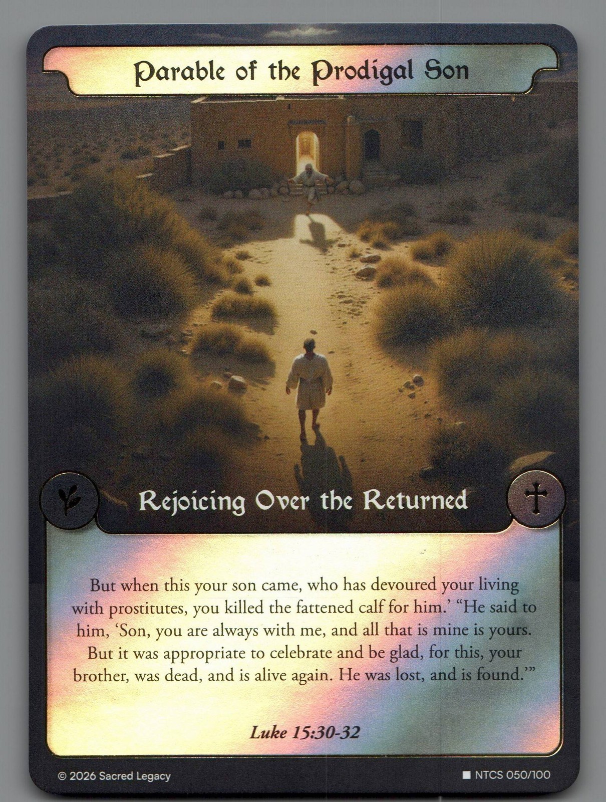 2026 Sacred Legacy 050/100 Parable of the Prodigal Son 2026 Sacred Legacy 050/100 Parable of the Prodigal Son