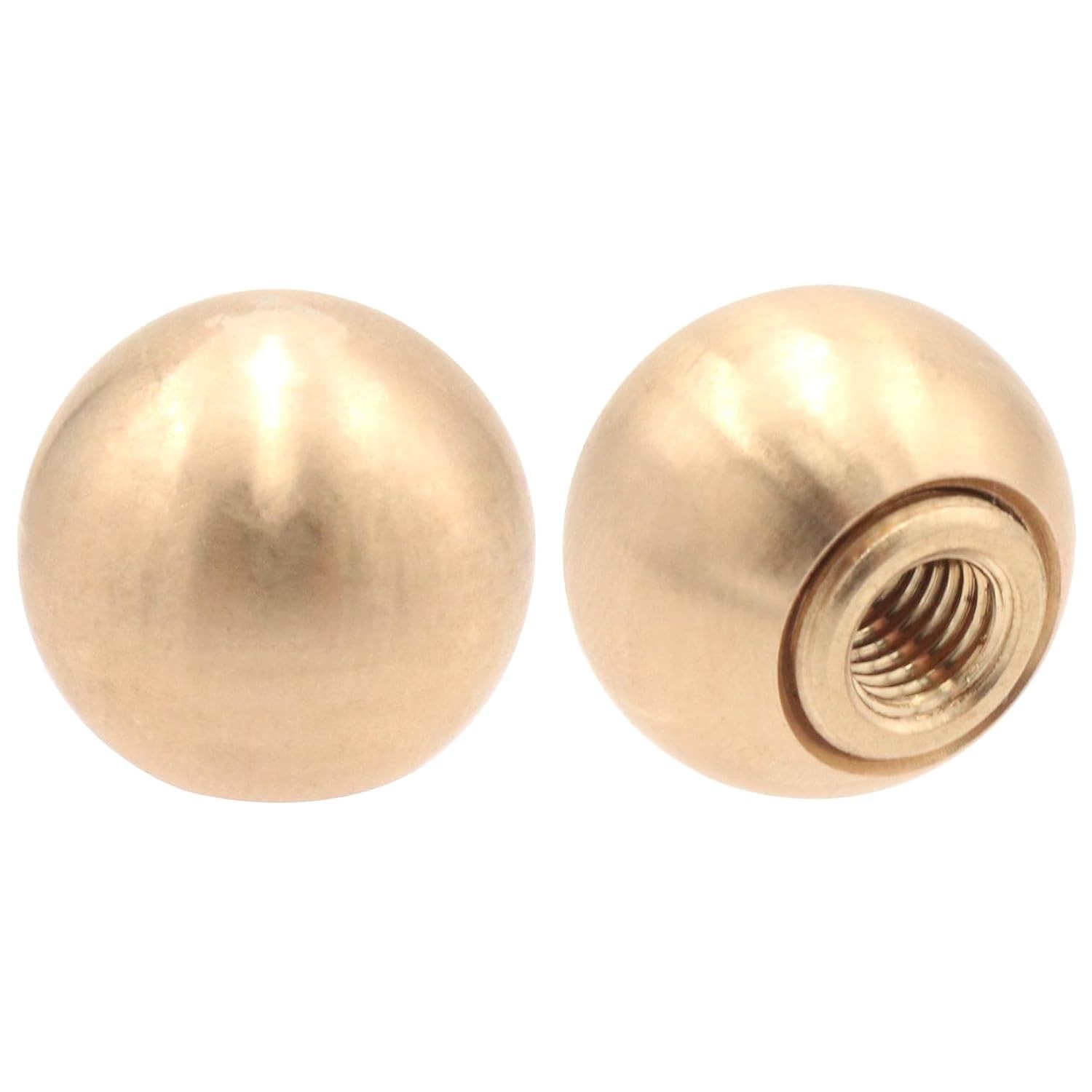 Antrader Lamp Finials Brass Lamp Finial Caps Knobs Fit Both 3/8\