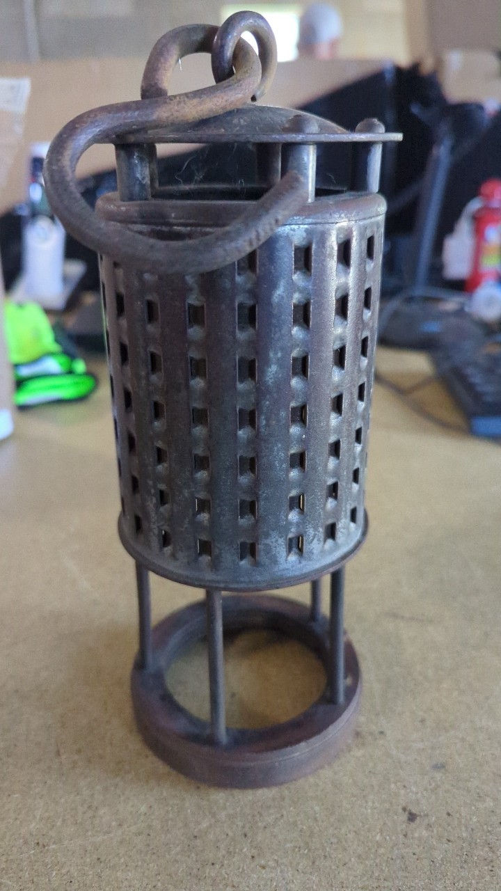 ANTIQUE KOEHLER PERMISSIBLE  MINERS Lamp