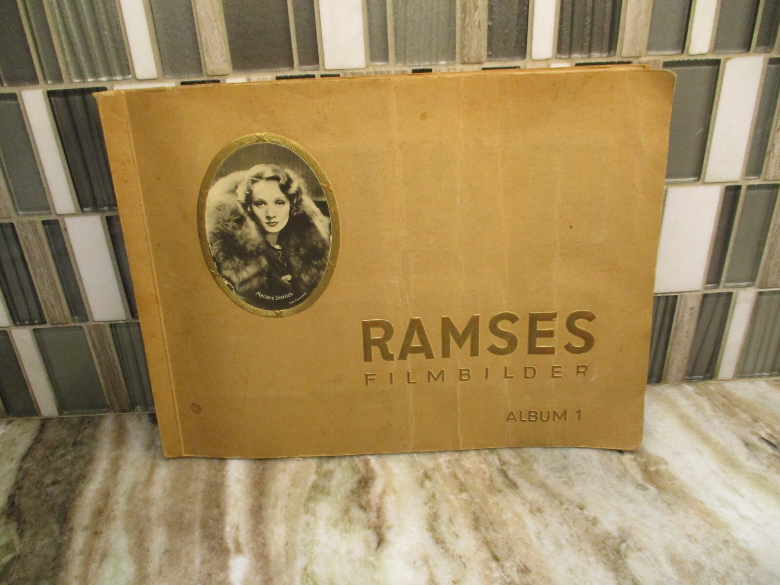 1933 Ramses Film Star Album 1 Complete Scarce Marlene Dietrich Cover