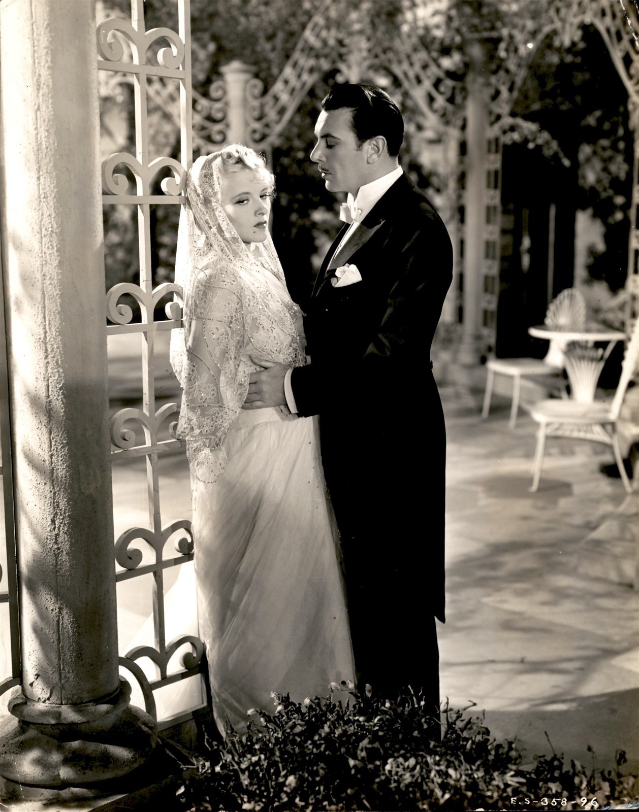 LDE7 Original Tom Evans Photo GEORGE BRENT ILONA MASSEY 1941 INTERNATIONAL LADY