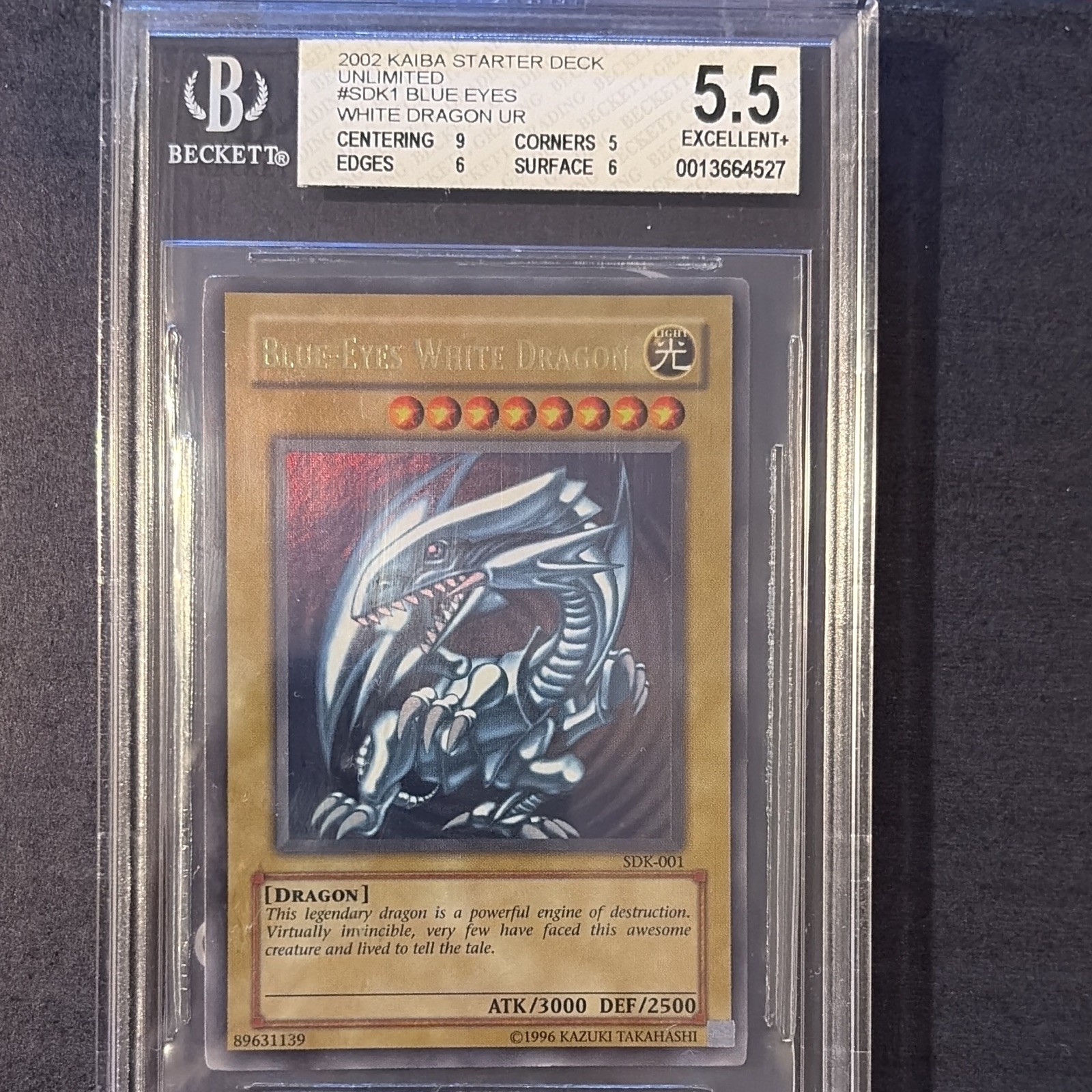 Yu-Gi-Oh TCG Blue-Eyes White Dragon Starter Deck: Kaiba SDK-001 Holo