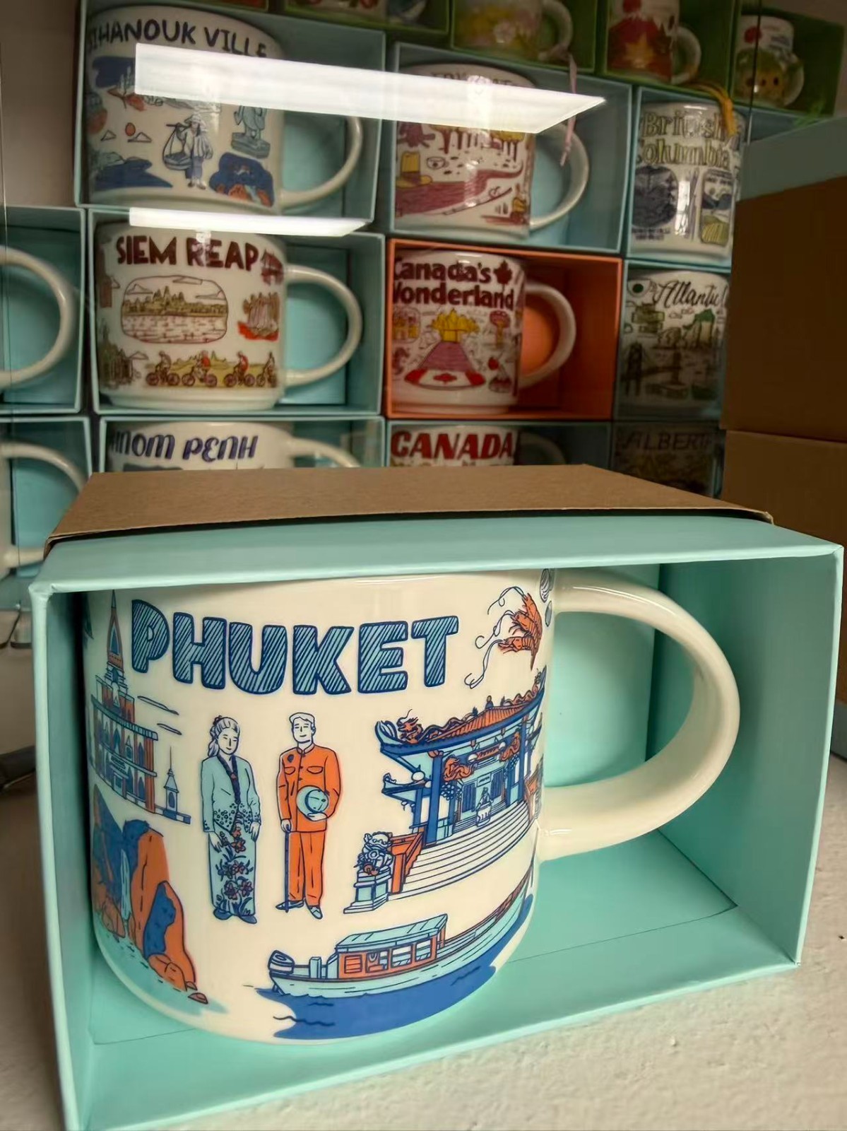 Starbucks Been There Series Phuket Thailand 14 oz Mug — NIB W/tag Stock in USA