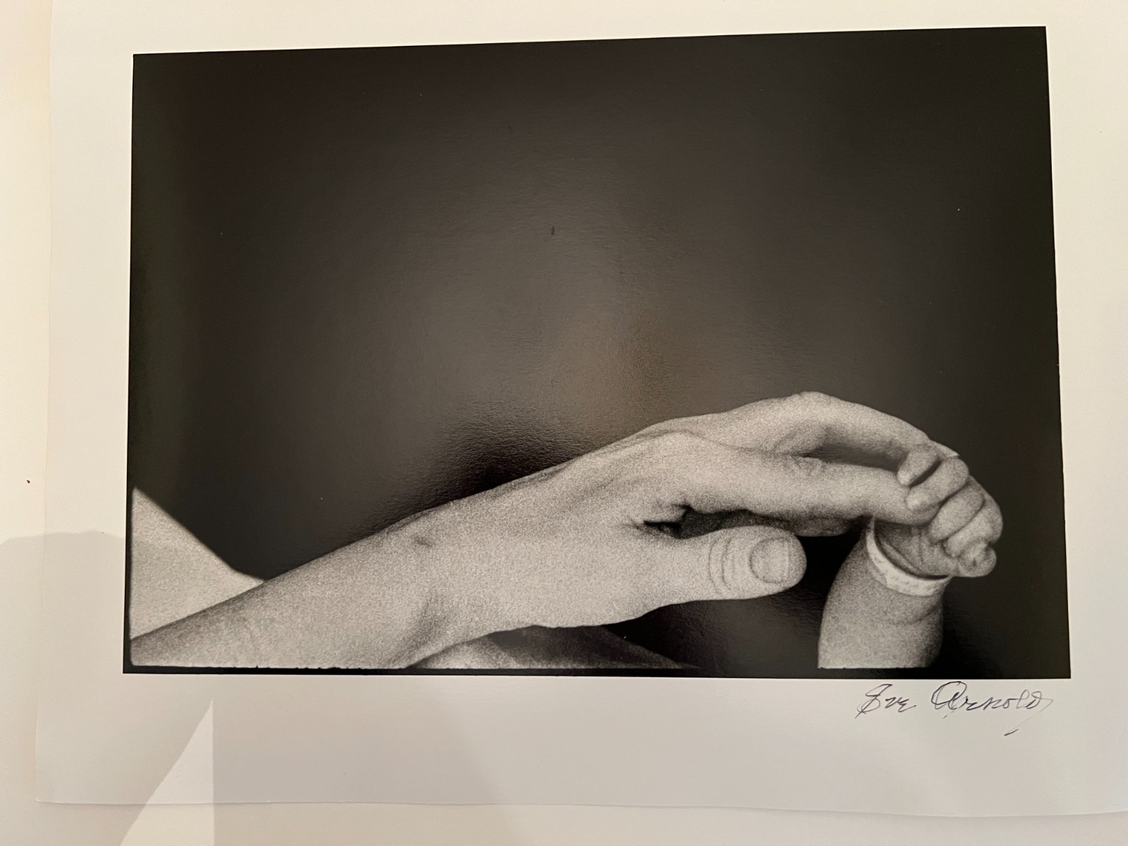 Signed Original Eve Arnold Silver Gelatin Print 11 1/2\