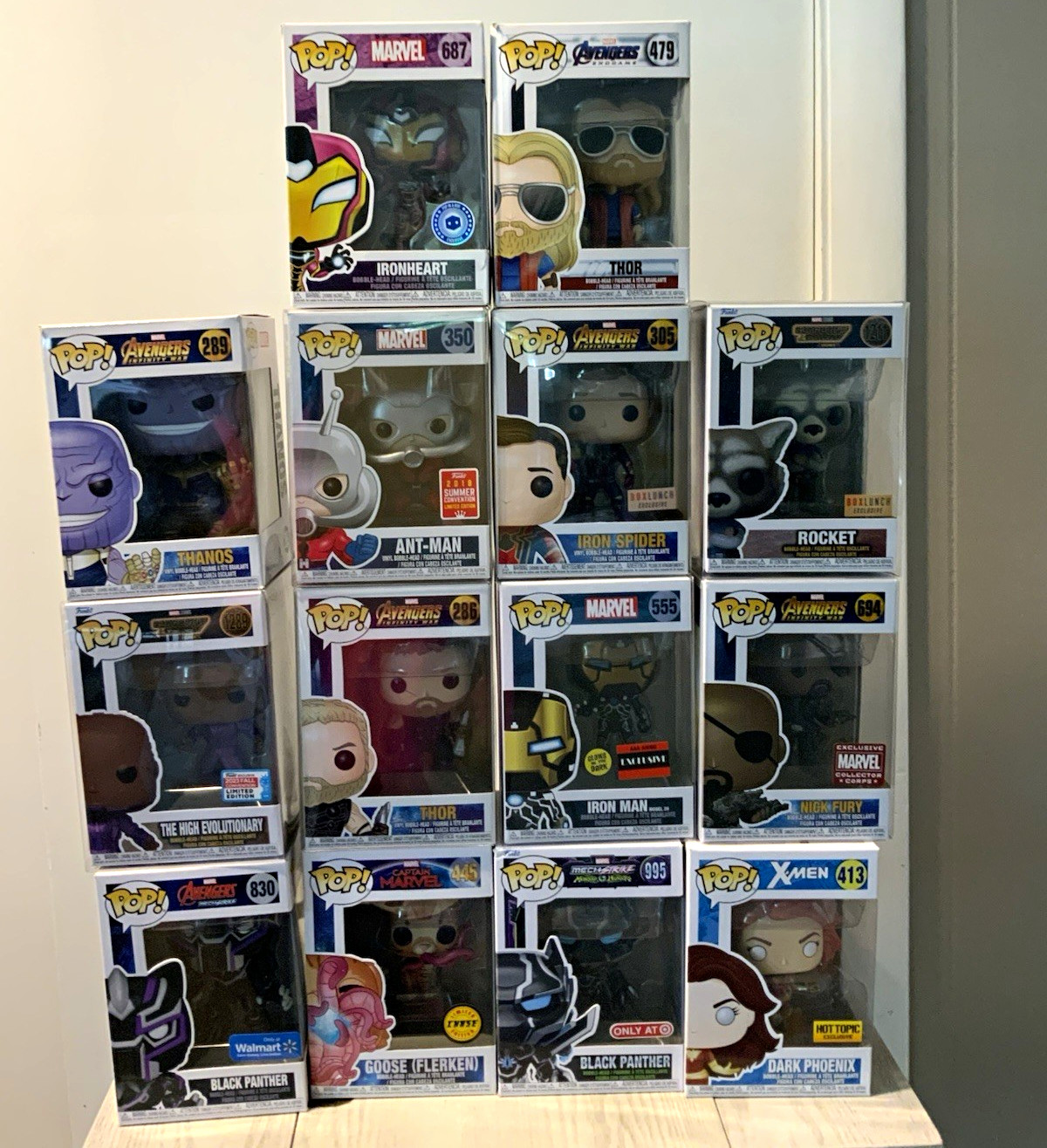 Funko Pop Marvel/Avengers Mixed Lot of 42