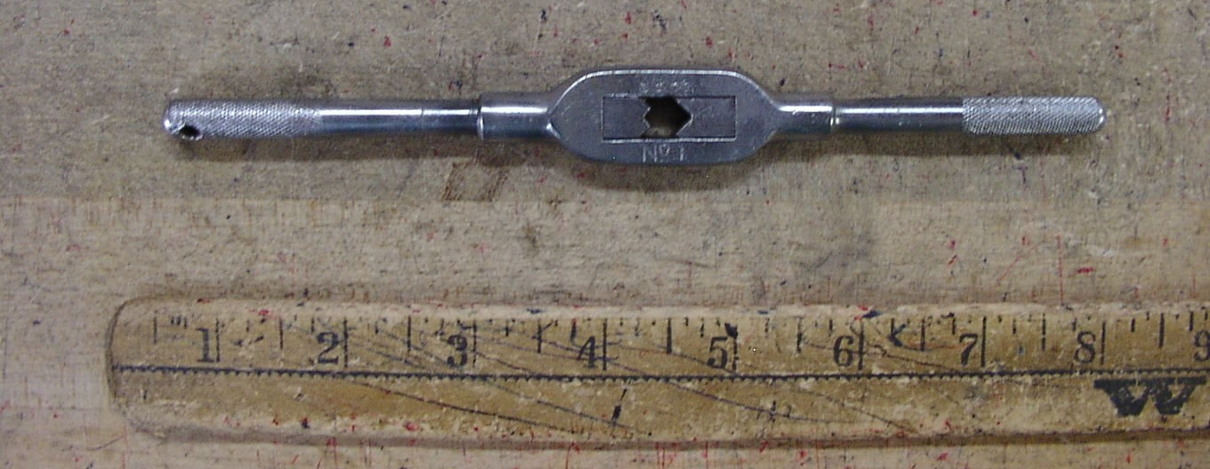 Antique S.T. Co No.1 Tap Handle Tap Wrench,7-1/4