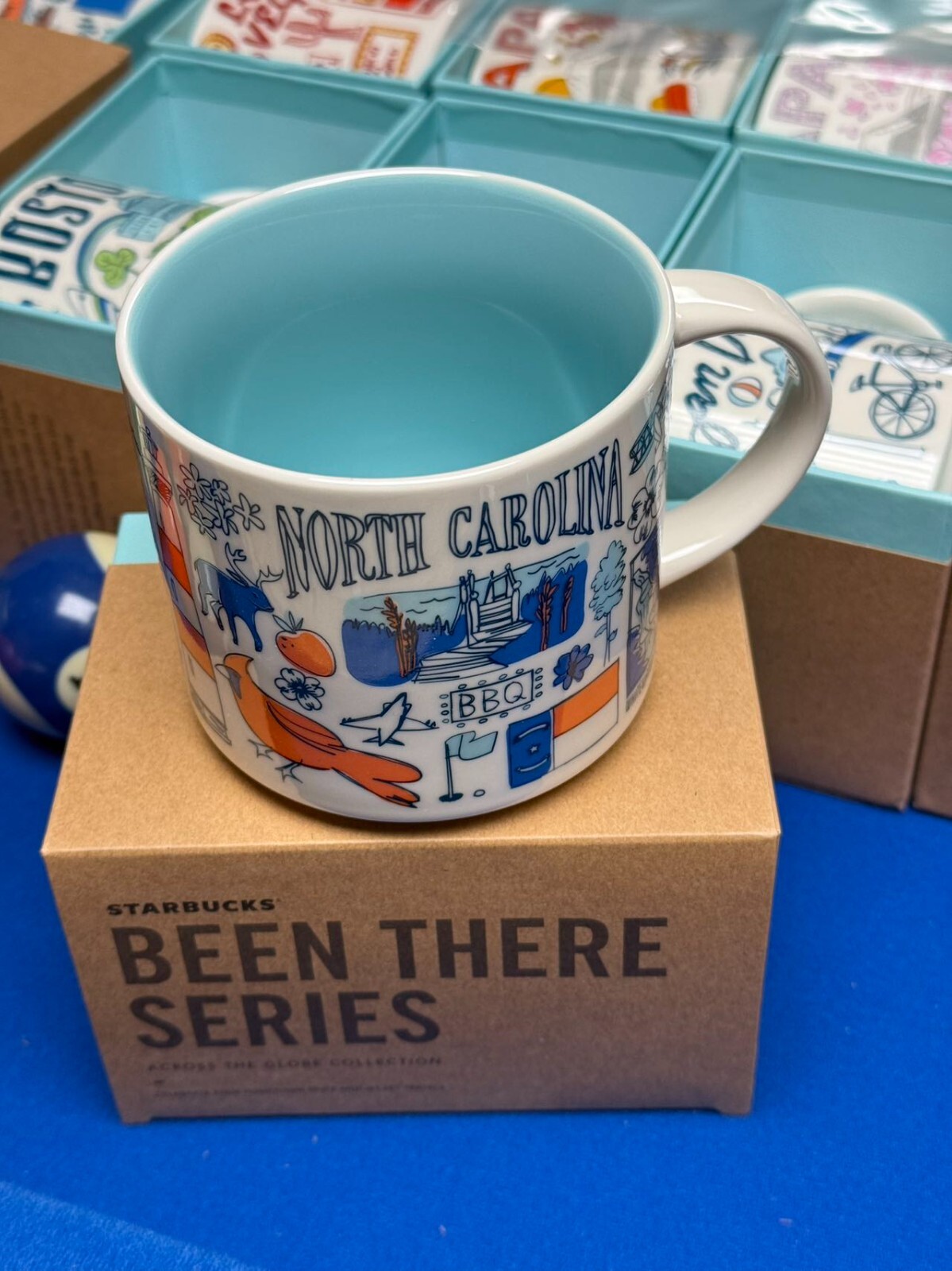 Starbucks North Carolina Been There Series Mug 2020 14oz NIB wSKU Collectible