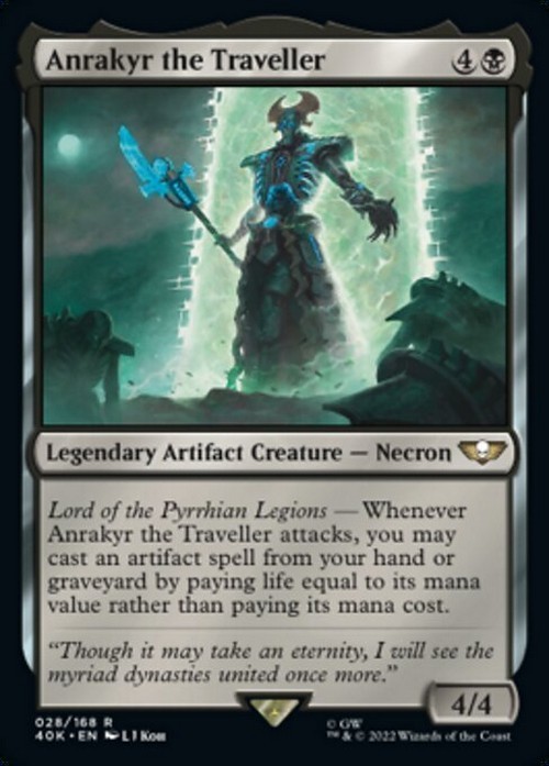 Anrakyr the Traveller ~ Commander: Warhammer 40,000 [ NM ] [ Magic MTG ]
