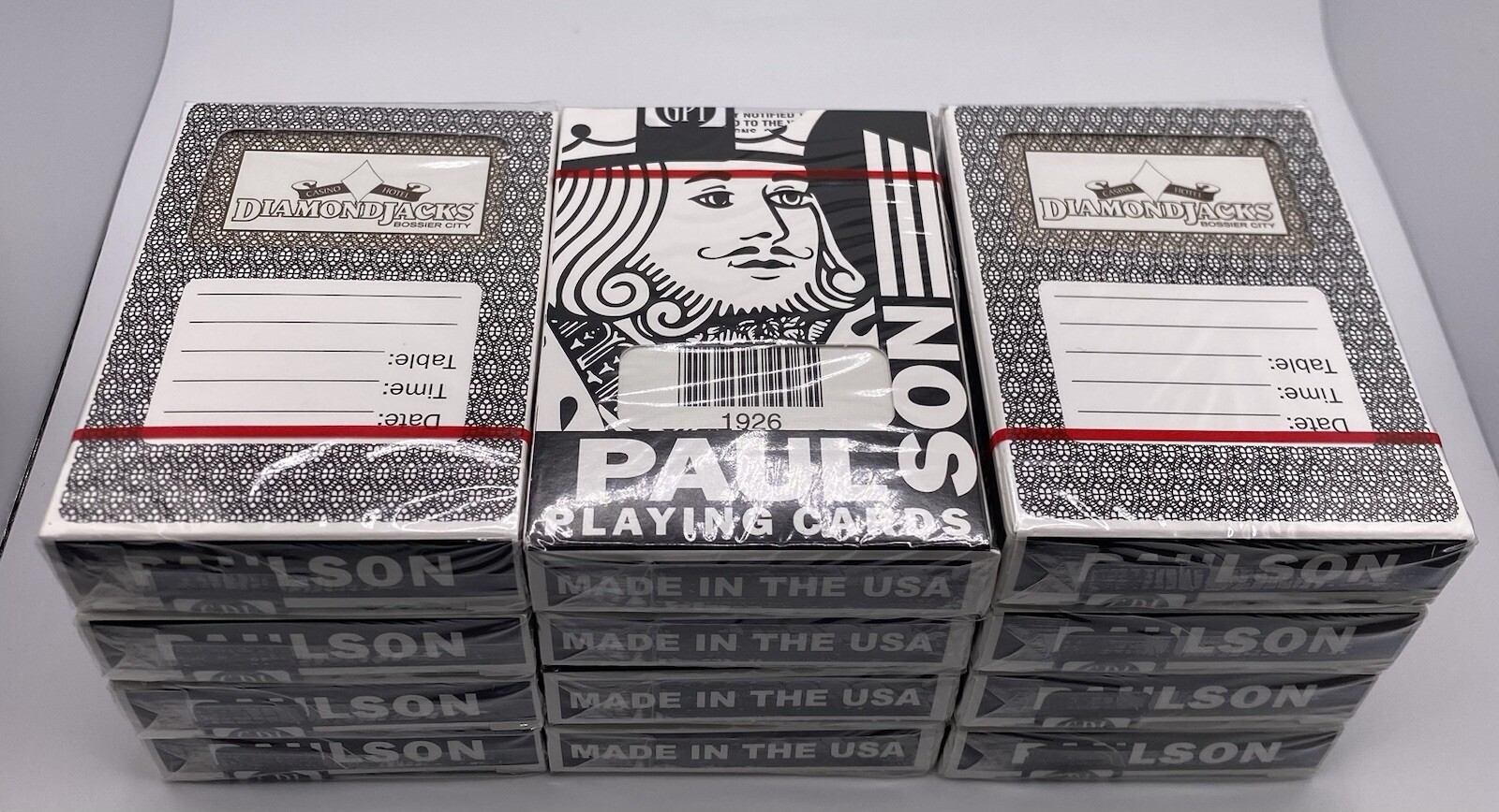 Paulson Playing Cards -Casino - Lot of 12 SEALED-NOT CANCELLED- Brown