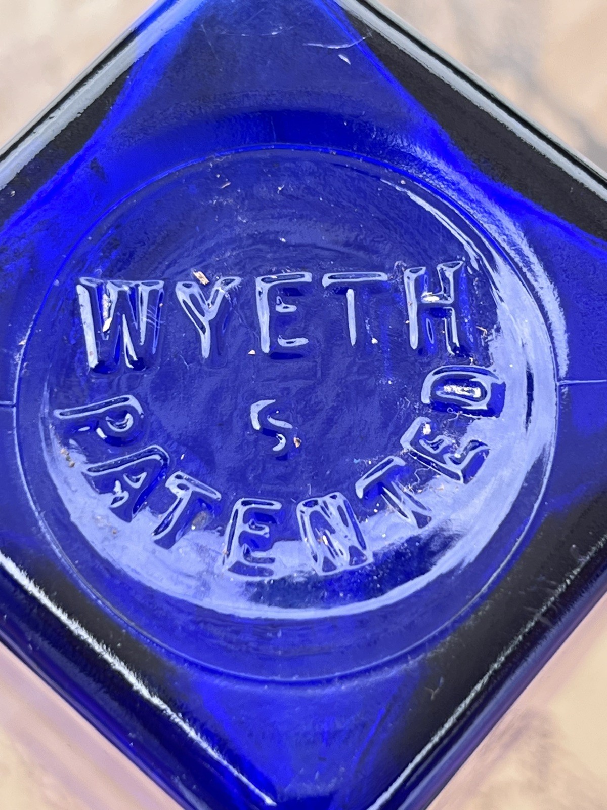 VINTAGE COBALT GLASS \