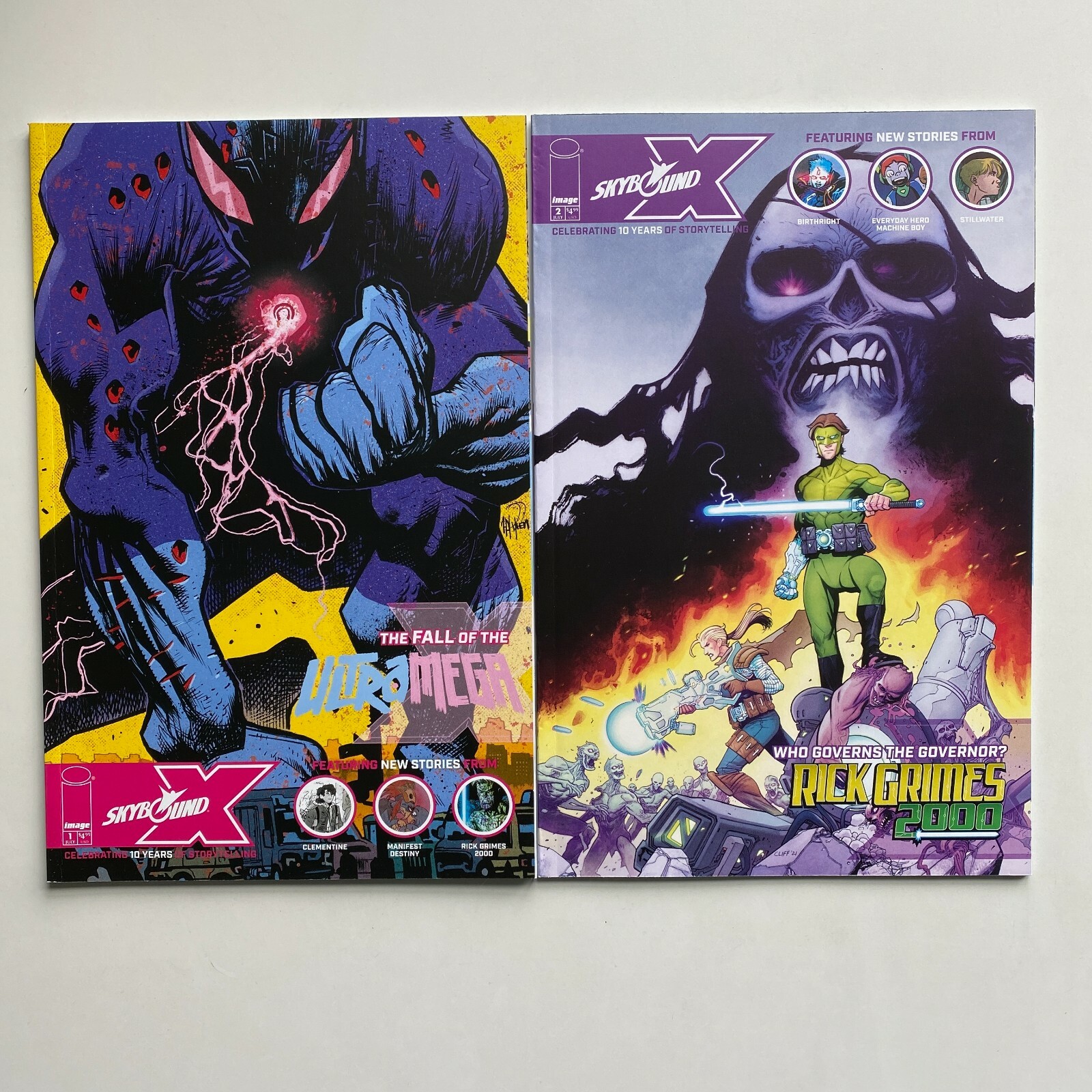 Image Comics Skybound X #1 & 2 NM 2021