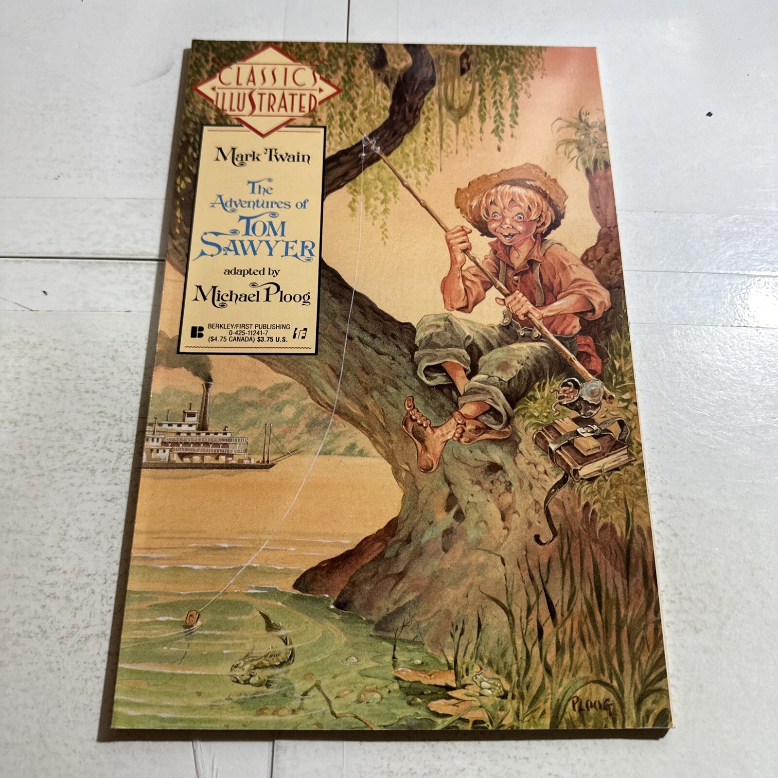 CLASSICS ILLUSTRATED #27 - The Jungle by Upton Sinclair Mid/high Grade A66 8.5