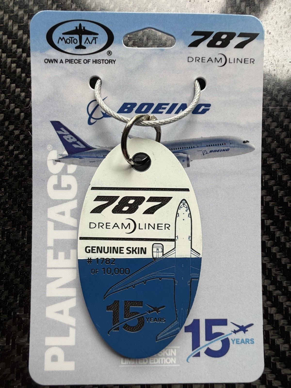 MotoArt Planetags Boeing 7287 Blue/White Completely SOLD OUT