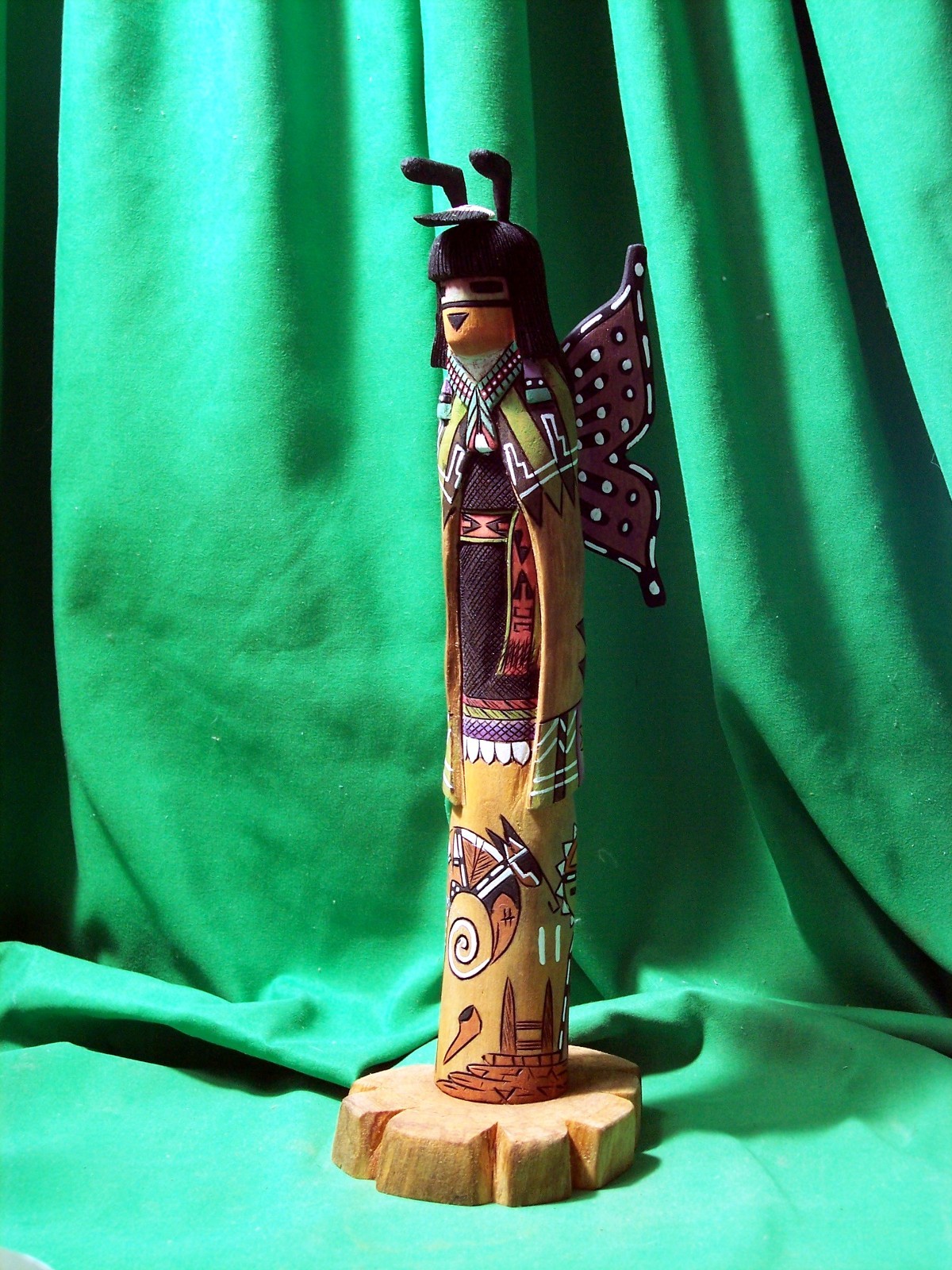Hopi Kachina Doll - Butterfly Kachina by Wally Grover - Beautiful