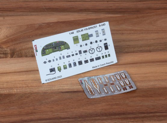 Eduard 3DL48110 1/48 B-24D SPACE 3D Decal Set for Revell