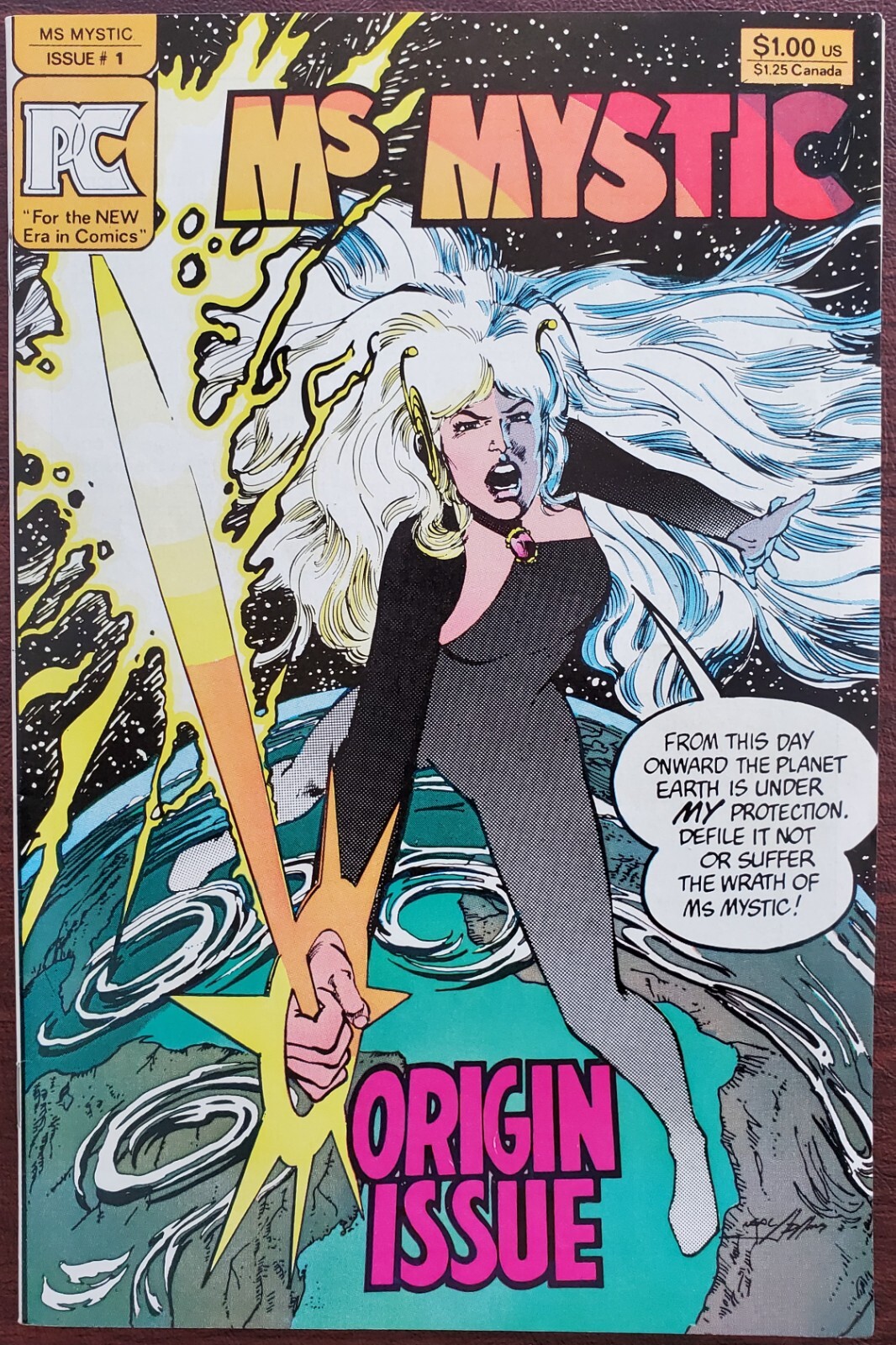 Ms Mystic #1 NM 9.2 (Pacific Comics 1982) ~ Neal Adams Artwork✨