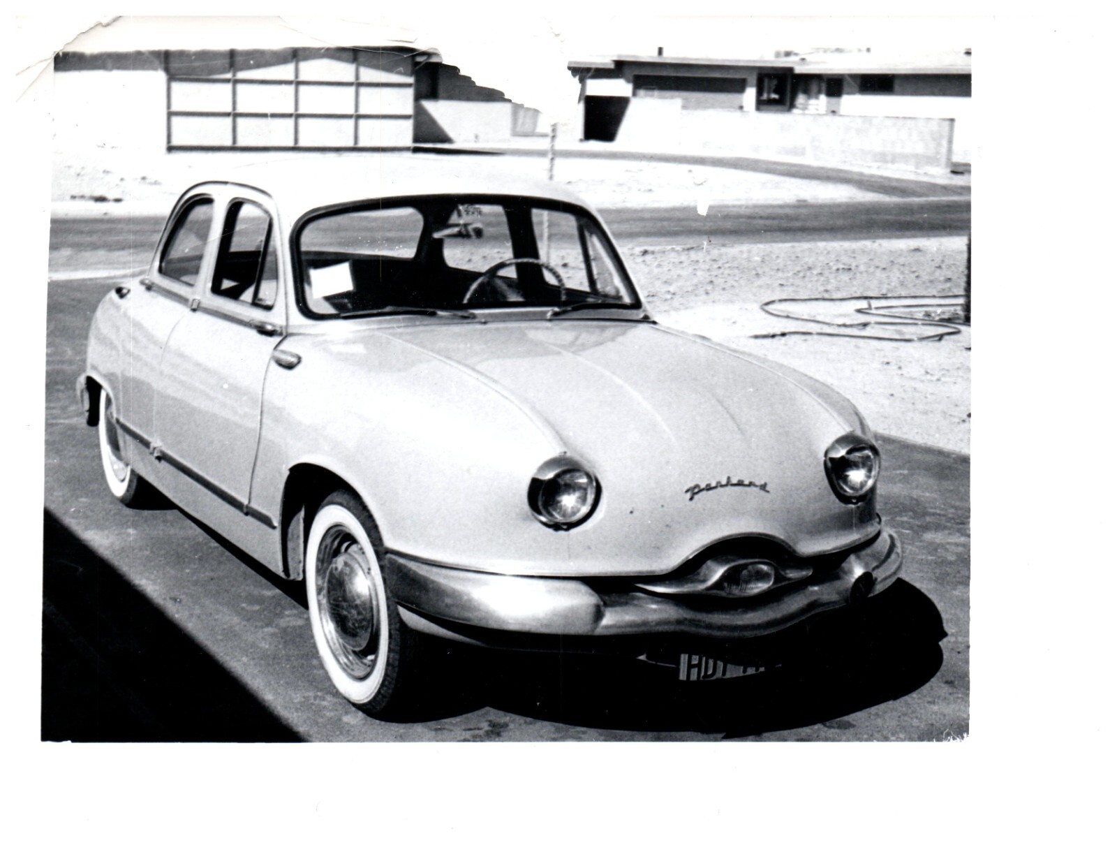 Panhard Dyna 1950s 2 Photographs Car & Driver Interior Panhard Dyna 1950s 2 Photographs Car & Driver Interior