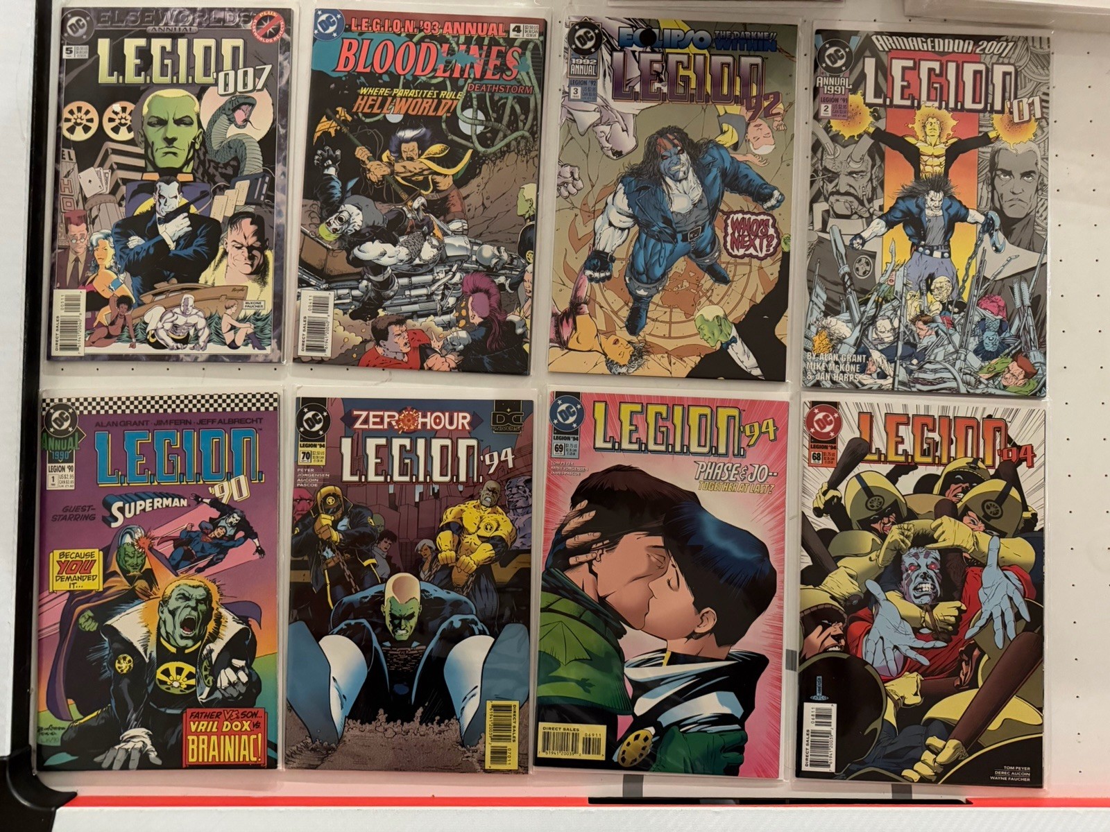 L.E.G.I.O.N. ‘89-‘92 Issues 1-70 Annual 1-5 DC Comics By Giffen Grant Kitson