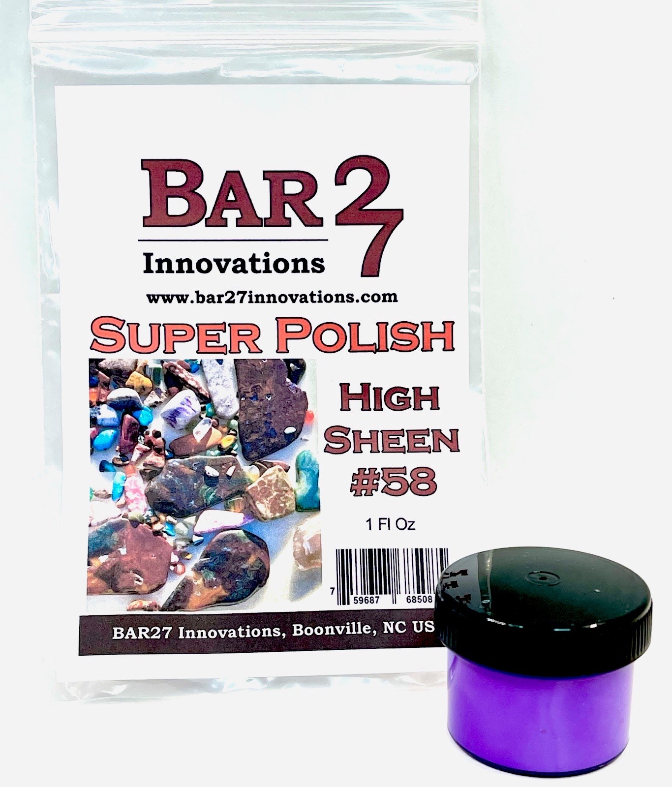 Bar27 Rock Tumbling Super Polish for 1-3 lb Tumblers Polishing Paste Grit USA