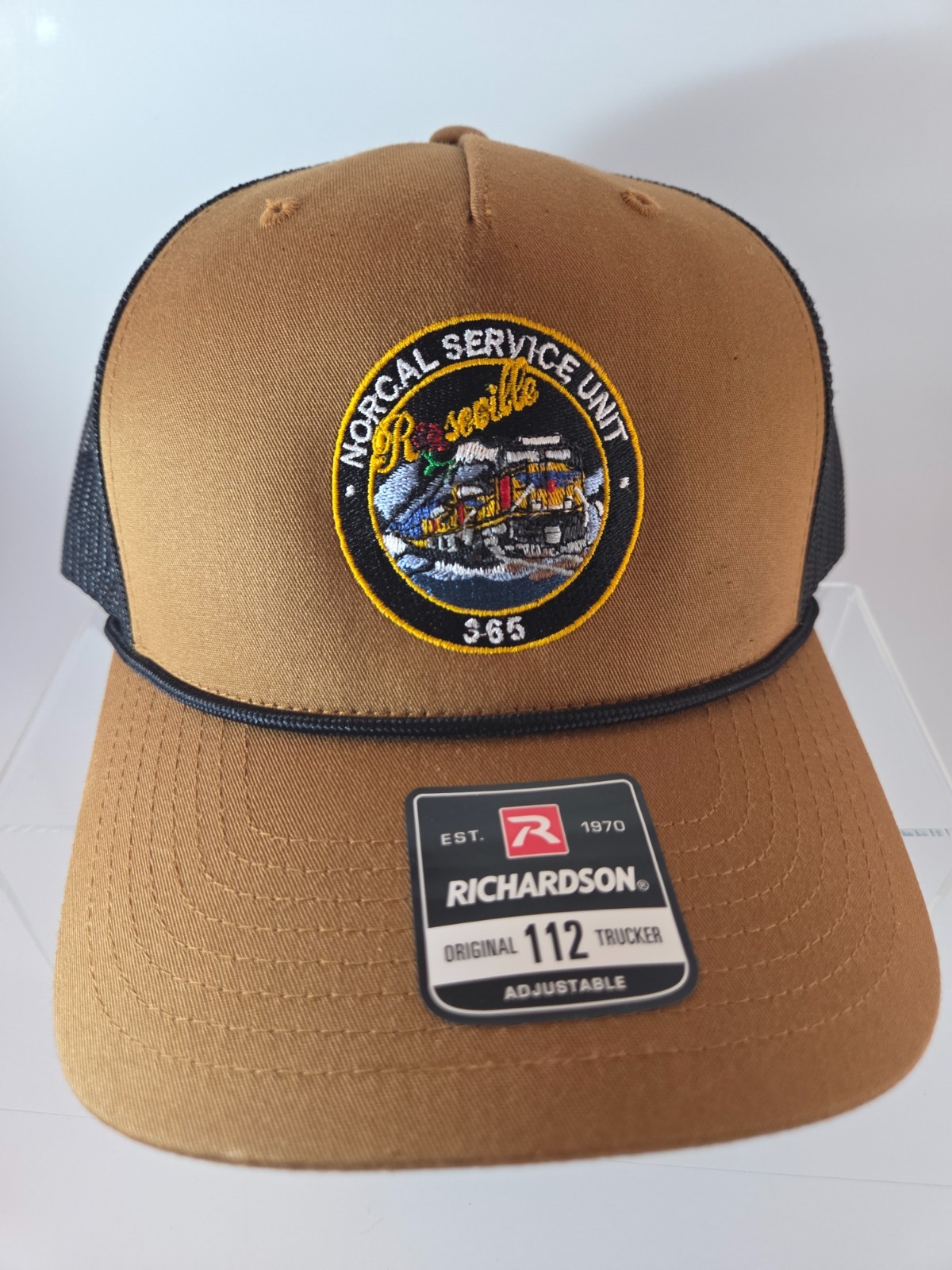Union Pacific Railroad Richardson Roseville NorCal Service Unit Trucker Hat-Rare
