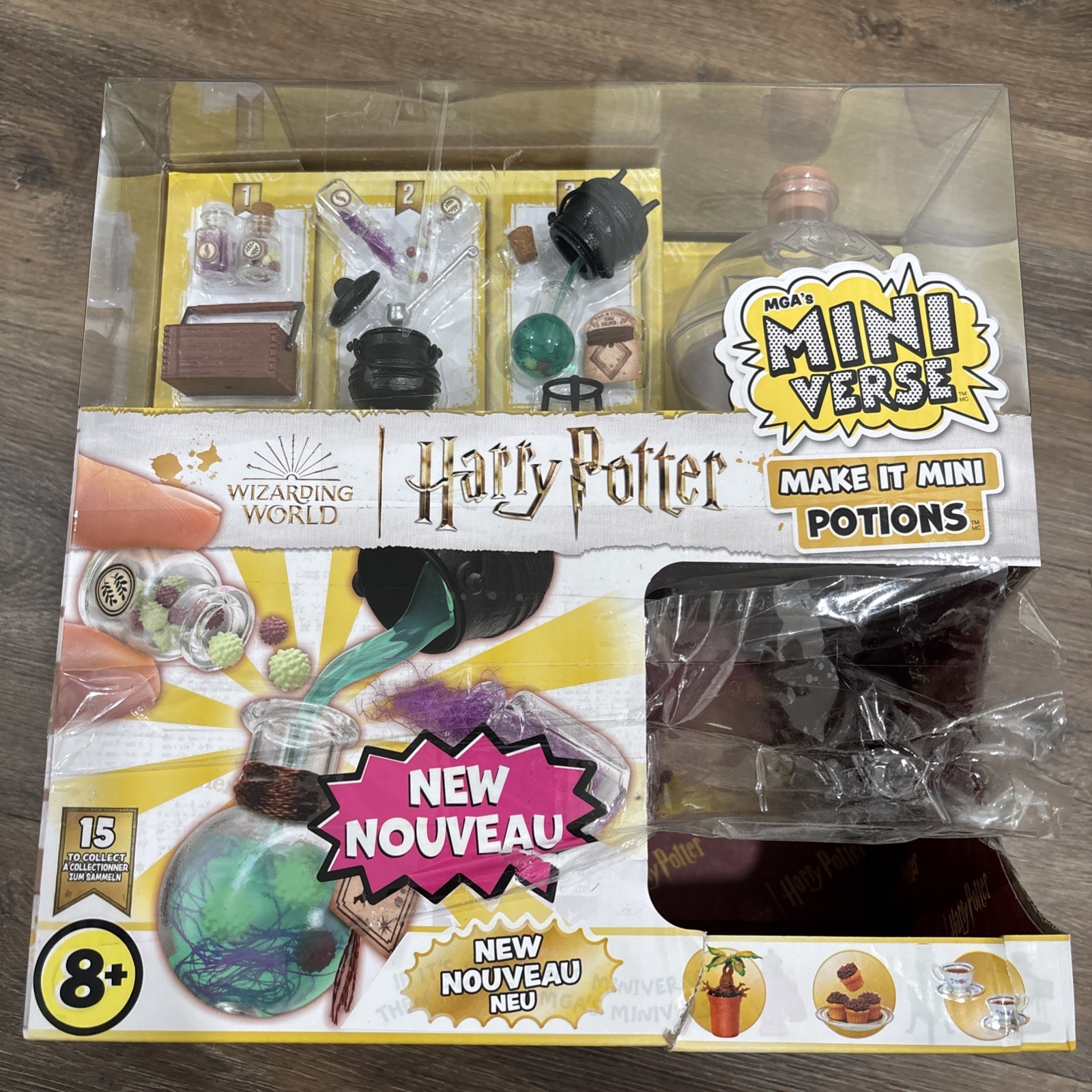 new damage Miniverse Make It Mini POTIONS Harry Potter Ball MGA 12 Pack Display new damage Miniverse Make It Mini POTIONS Harry Potter Ball MGA 12 Pack Display