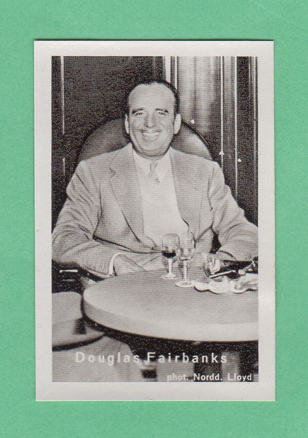 1932 Douglas Fairbanks  Lande   Film Card  Rare Please Read