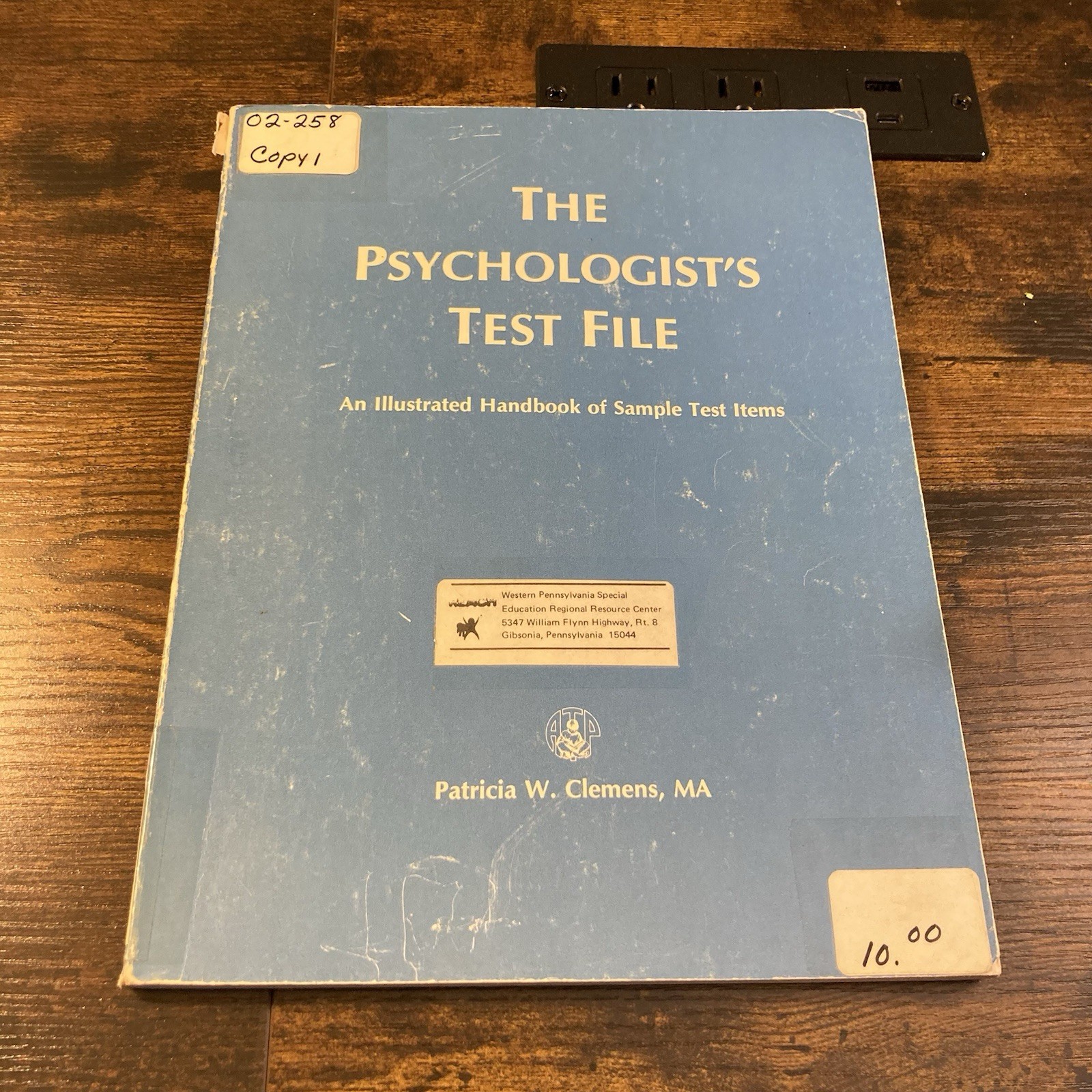 Psychologists Test File Clemens 1983 School Handbook Sample Items Assesments Vtg Psychologists Test File Clemens 1983 School Handbook Sample Items Assesments Vtg
