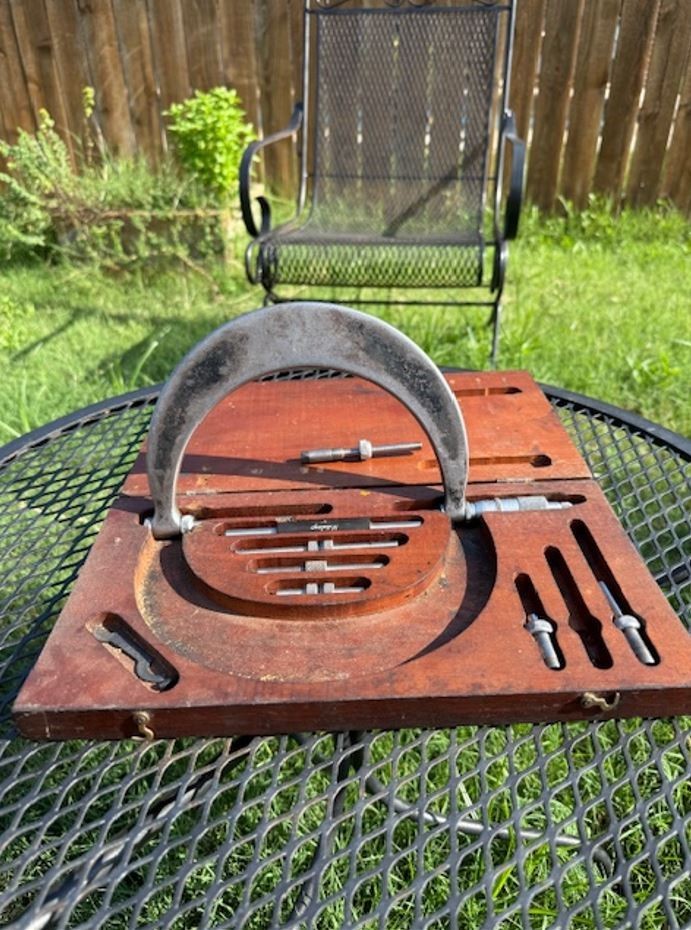 Vintage Scherr Tumico Micrometer Precision Tools