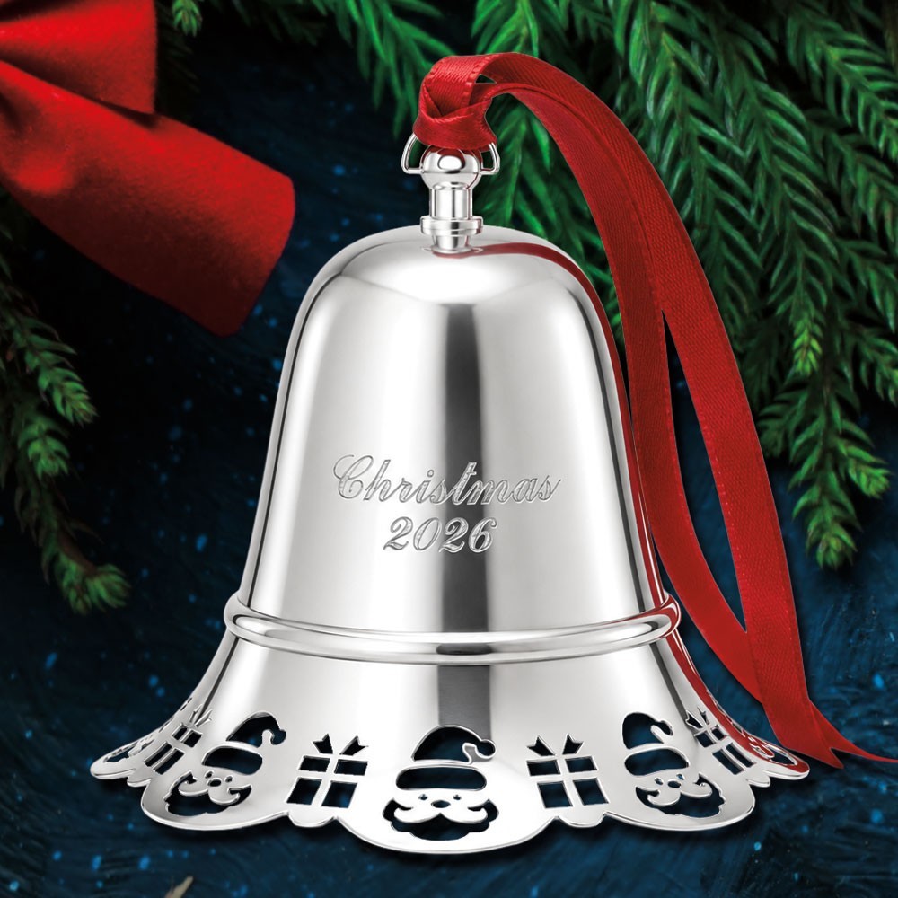 New 2026 Towle Music Bell 46th Edition Silverplate Ornament NIB