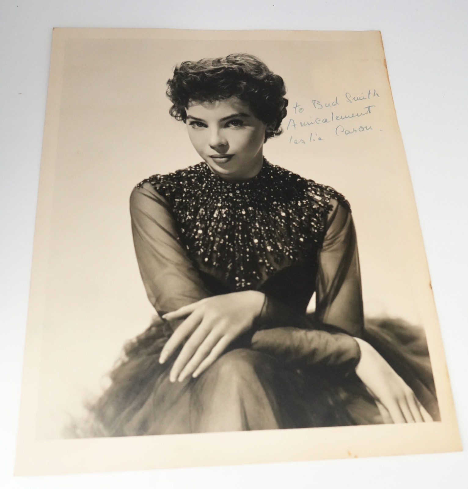 Leslie Caron - Actress - Signed Vintage Photograph 8\