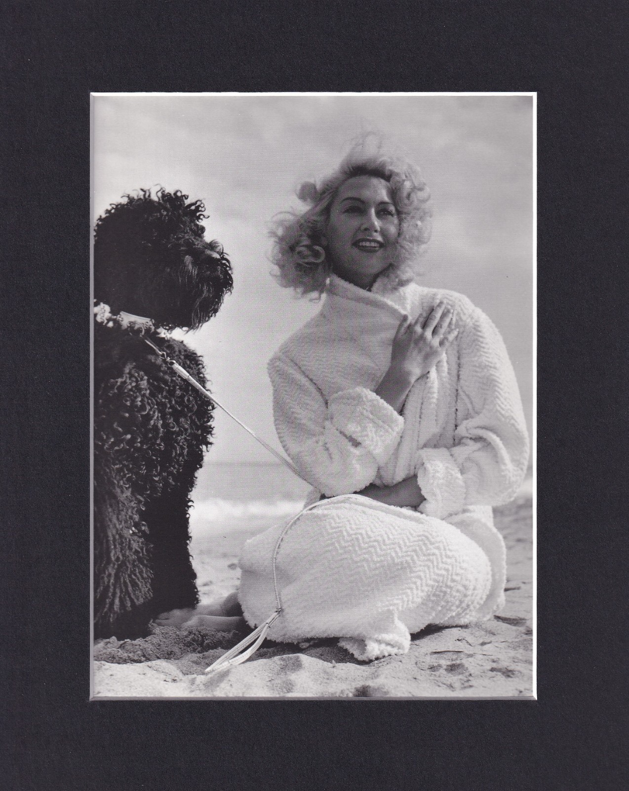 8X10 Matted Print Film Cinema Stills Picture: Martine Carol, Le Desir et L\'amour