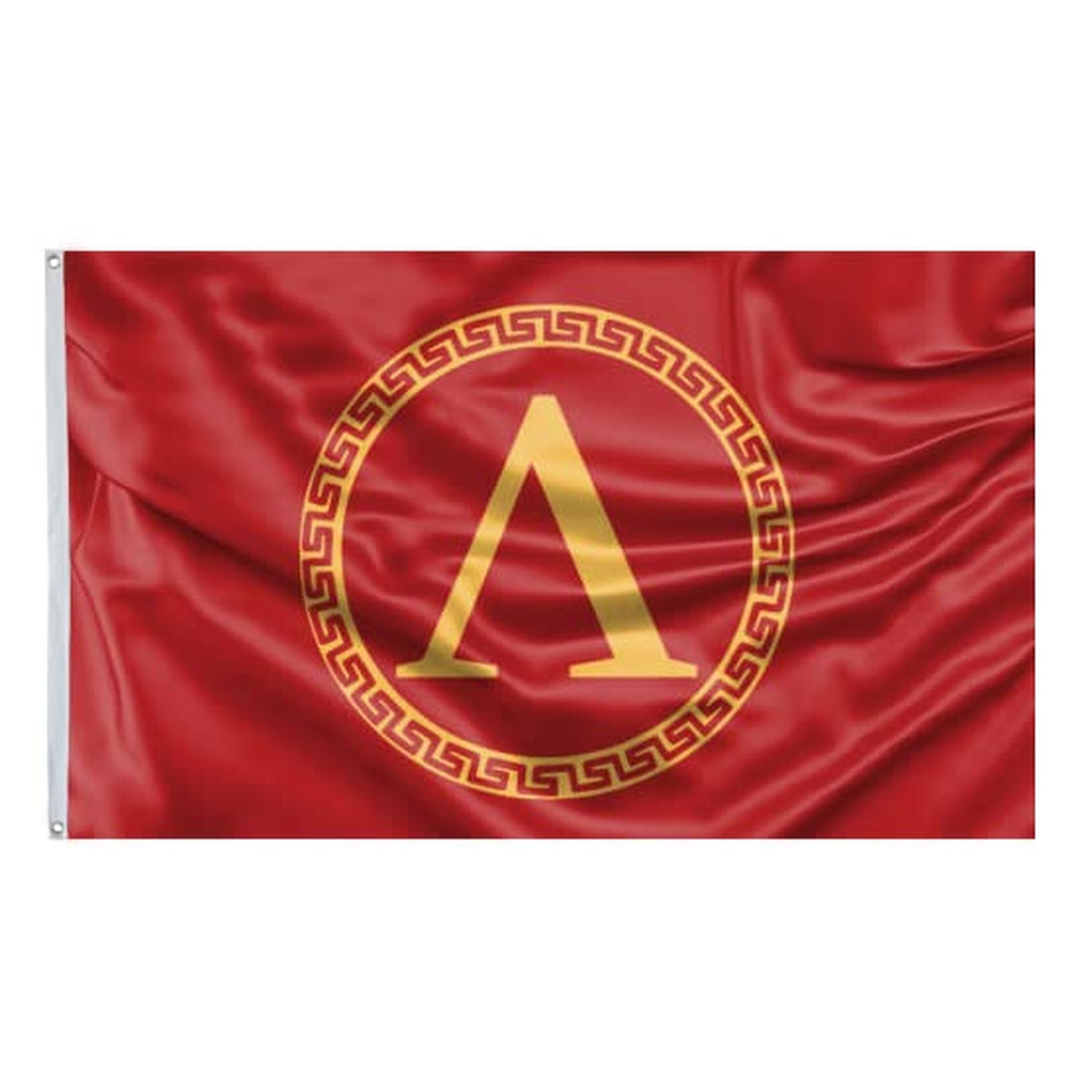 Fyon Ancient Style Red Sparta Flag 3x5 Ft Vivid Color Double Stitched 150D Po... Fyon Ancient Style Red Sparta Flag 3x5 Ft Vivid Color Double Stitched 150D Po...