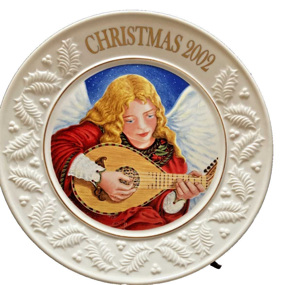 Belleek  Angel of Harmony Gifts of Christmas series 2002  9\