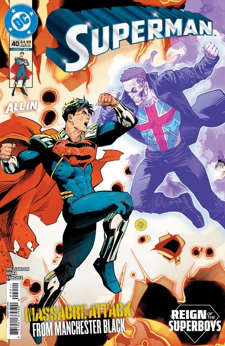 SUPERMAN #40 NM CVR A DAN MORA 7/22/26 DC COMICS
